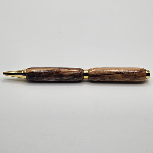 Olive wood slimline pen