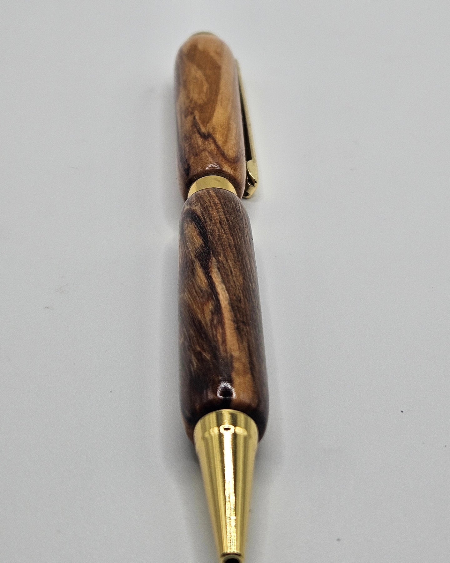 Olive wood slimline pen